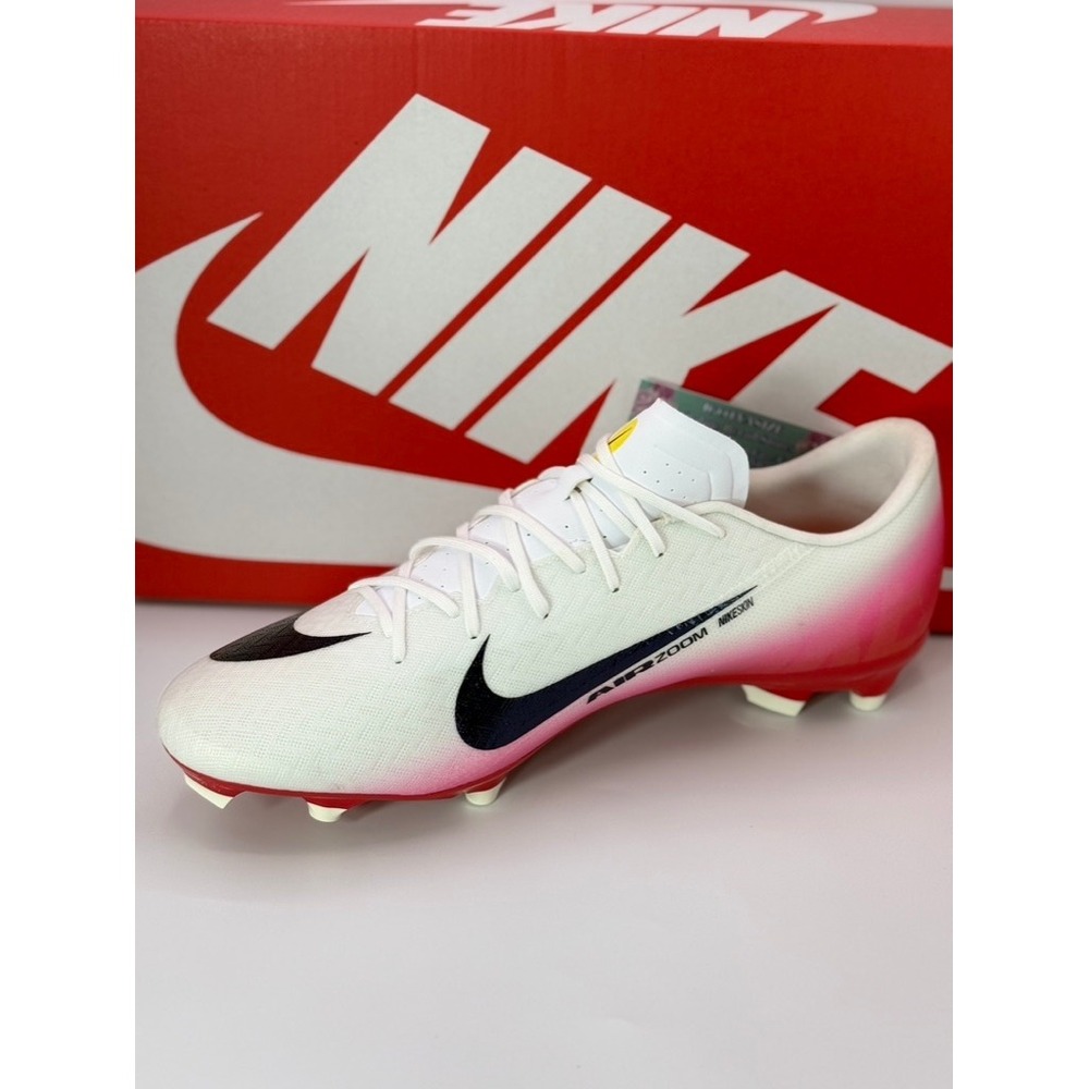 Nike Air Zoom Mercurial Vapor 15 Academy FG/MG Soccer Cleats White SZ 13 - Picture 5 of 10